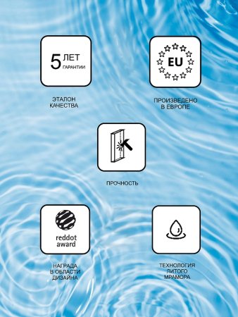 Раковина-чаша Ravak Moon 3 46 XJN01300004 Белая 