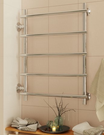 Водяной полотенцесушитель Terminus Квинта П5 500x696 4670030723864 Хром 