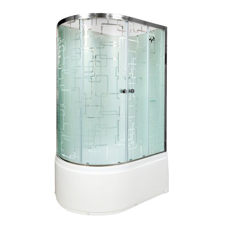 Душевая кабина Deto ЕМ4512 R N (без крыши) 