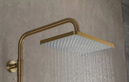 Душевая система Gappo G91 G2491-3 с термостатом Золото 