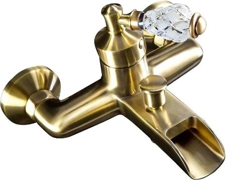 Смеситель для ванны Boheme Vogue Crystal 203-CRST Бронза 