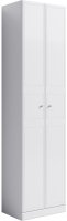Шкаф пенал Aqwella Барселона 50 Ba.05.04 Белый