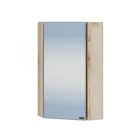Зеркало-шкаф угловой СаНта Сатурн 32, дуб австрийский 