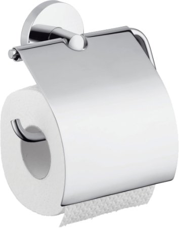 Держатель туалетной бумаги Hansgrohe Logis с крышкой 