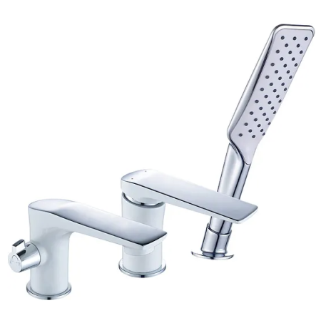 Смеситель для ванны на 3 отверстия Lemark Allegro LM5945CW хром 