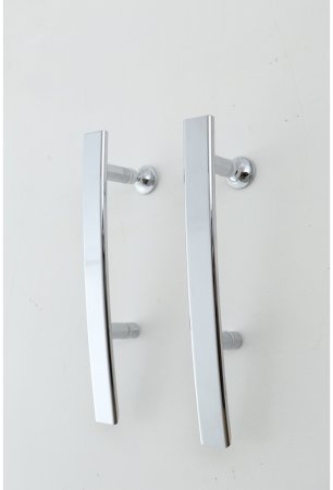 Душевая кабина Black&White Galaxy 90х90 5503900 с гидромассажем профиль Серебристый хром задняя стенка Белая 