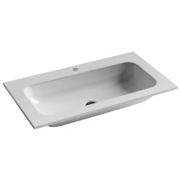 Мебельная раковина Ceramica Nova Element CN7012 встраиваемая белая