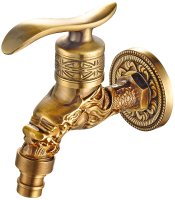 Кран для одного типа воды Bronze de Luxe 21974/2 Бронза с насадкой для шланга