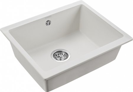 Мойка кухонная Paulmark Gera PM205546-WH белый 