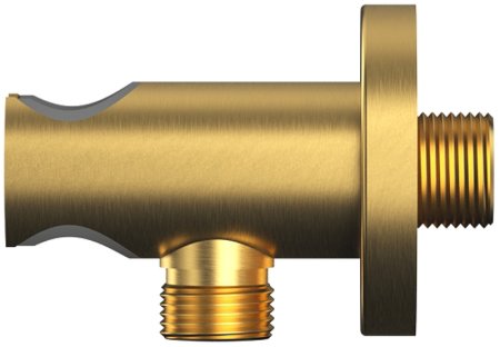 Душевая система Whitecross Y brushed gold YSET11GLB с термостатом Брашированное золото 