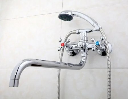 Смеситель для ванны Frap H19 F2619 универсальный Хром 