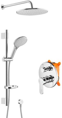 Душевая система Swedbe Platta 5536 Хром 
