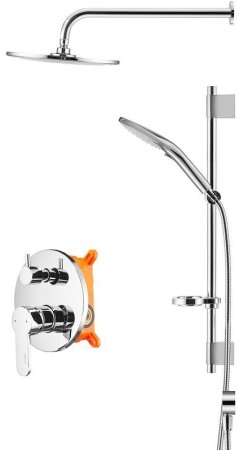 Душевая система Swedbe Platta 5536 Хром 