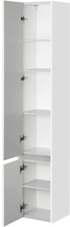 Шкаф пенал Aquaton Стоун 30 L1A228403SX01L подвесной Белый 