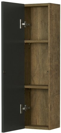 Подвесной шкаф Aquaton Терра 24 1A247403TEKA0 Дуб кантри Антрацит 