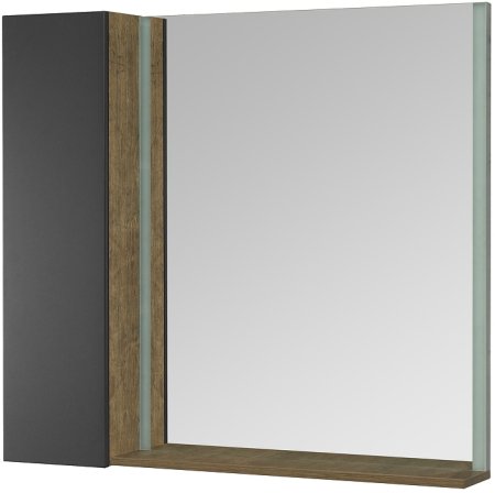 Подвесной шкаф Aquaton Терра 24 1A247403TEKA0 Дуб кантри Антрацит 