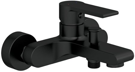 Смеситель для ванны Cersanit Brasko Black 63108 Черный матовый 