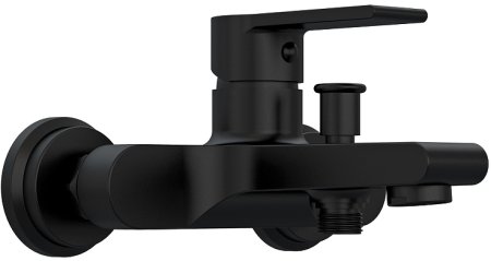 Смеситель для ванны Cersanit Brasko Black 63108 Черный матовый 