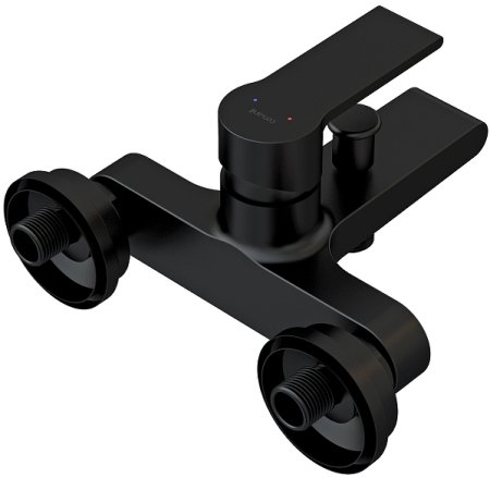 Смеситель для ванны Cersanit Brasko Black 63108 Черный матовый 