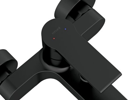 Смеситель для ванны Cersanit Brasko Black 63108 Черный матовый 