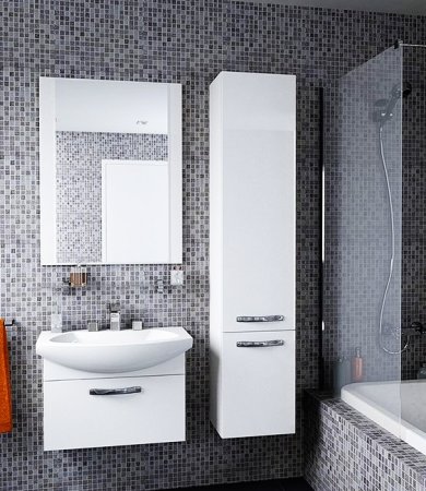 Тумба под раковину Aquaton Ария 65 1A134001AA010 подвесная Белая 