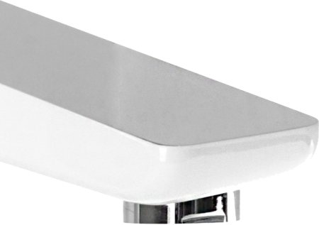 Смеситель Omnires Parma 7415 С ВНУТРЕННЕЙ ЧАСТЬЮ, для раковины, хром-белый 