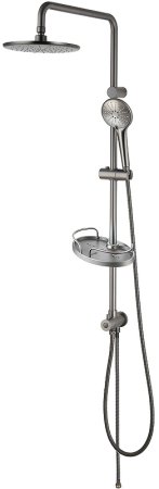 Душевая система Lemark Bronx LM3788GM Графит 