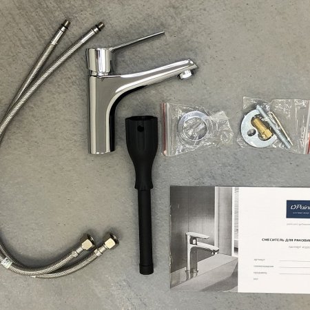 Смеситель для раковины Paini Messina MECR205KM Хром 