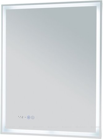 Зеркало Aquanet Оптима 60 белый матовый 