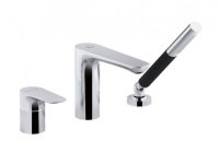 Смеситель для ванны на 3 отверстия Jacob Delafon Aleo E72292-CP