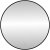 Зеркало с подсветкой LED Fixsen FX-1080B круглое 80х80 см, черное 