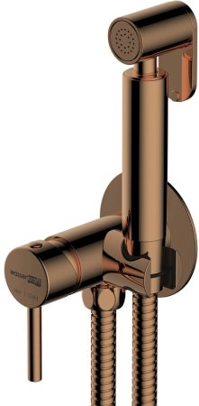 Гигиенический душ со смесителем WasserKRAFT A70938 Розовое золото 