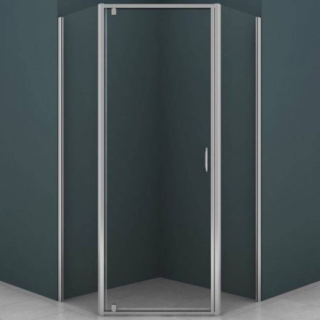 Душевой уголок Azario Dallas AZ-112P 90*90 профиль Хром стекло прозрачное 