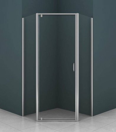 Душевой уголок Azario Dallas AZ-112P 90*90 профиль Хром стекло прозрачное 