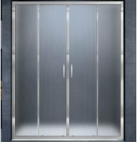 Душевая дверь Vincea Alpha 180 VDS-3AL2180MT профиль Хром стекло текстурное