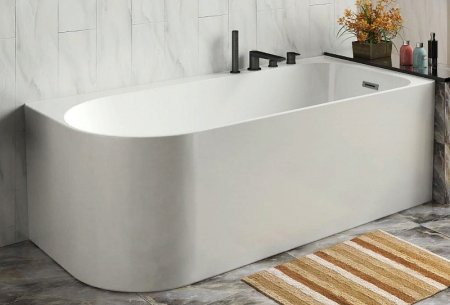 Акриловая ванна Azario Luton 170х80 LUT17080 R без гидромассажа 