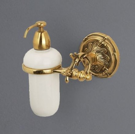 Дозатор для жидкого мыла Art&Max Barocco AM-1788-Do-Ant золото 