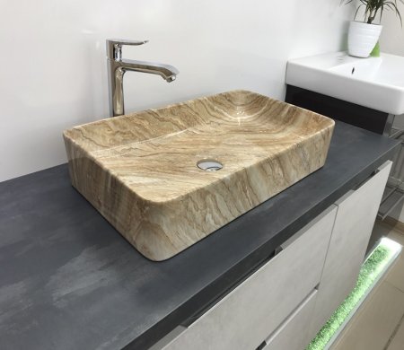 Раковина CeramaLux 595 накладная 