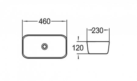 Раковина SantiLine SL-1050 