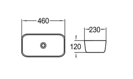 Раковина SantiLine SL-1050 