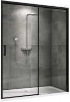 Душевая дверь Abber Komfort 170 AG93170B профиль Черный стекло прозрачное