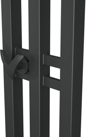 Полотенцесушитель электрический (I-образный) Bauedge Stella Square DB-0077, 25x160 см 