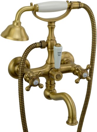 Смеситель Migliore Arcadia ML.ARC-8302.BR для ванны с душем, бронза 