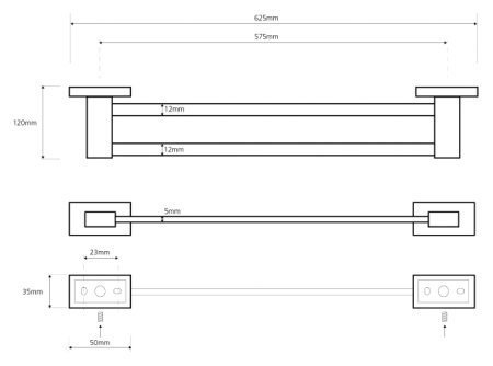 Полотенцедержатель Bemeta Plaza 118104052 