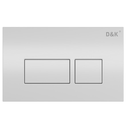 Кнопка смыва D&K Berlin DB1439016 универсальная, белая 