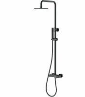 Душевая система Boheme Stick 128-BB Черная матовая