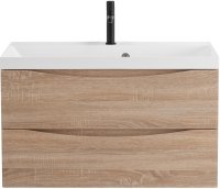 Тумба с раковиной BelBagno MARINO-800-2C-SO-WO-P