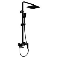 Душевая стойка Grocenberg GB7008BL черный матовый Душевая стойка Grocenberg GB7008BL черный матовый