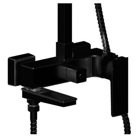 Душевая стойка Grocenberg GB7008BL черный матовый 