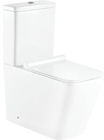Унитаз компакт BelBagno Ardente-R BB02093CPR без бачка и сиденья 